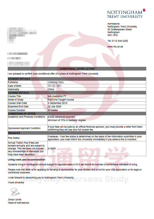 诺丁汉特伦特大学