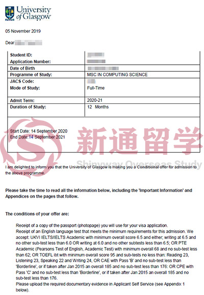 格拉斯哥大学计算机科学