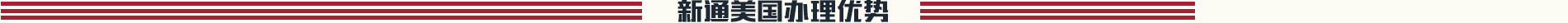 新通美国办理优势
